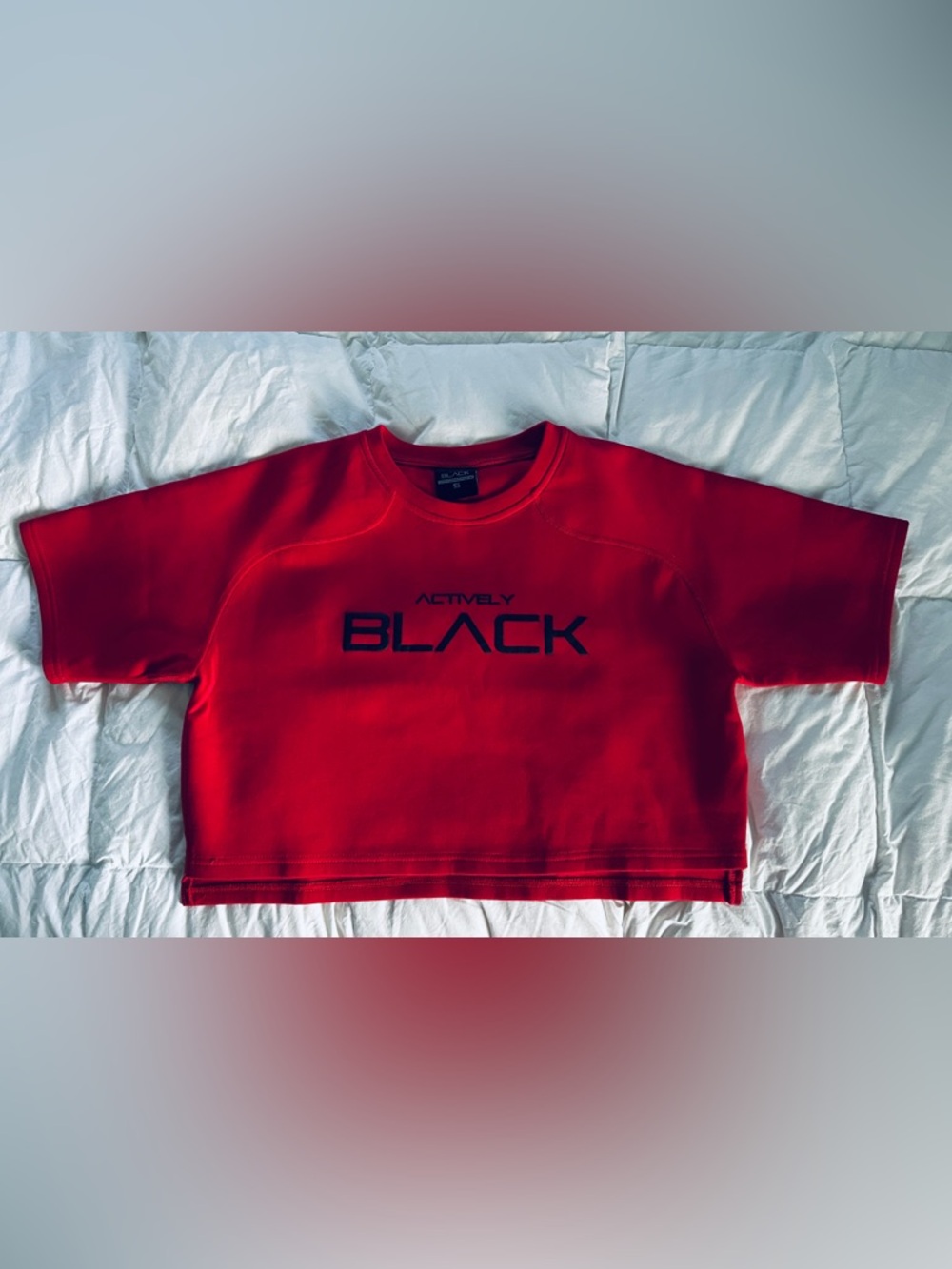 Actively Black Croptop- Like New